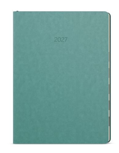 Denní diář - Maxim - B5 - tyrkysová