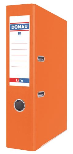 Pákový pořadač LIFE  A4 7,5 cm, neonově oranžový DONAU_2