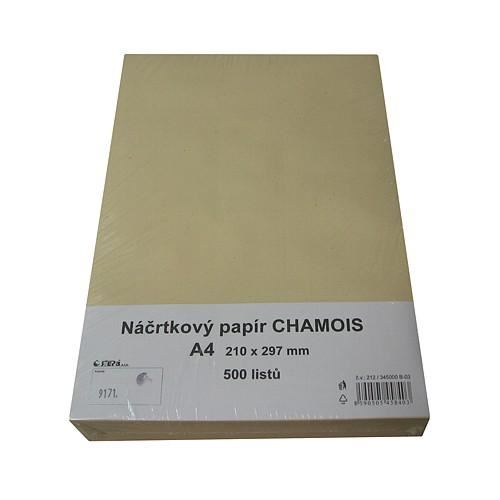 Náčrtníkový papír CHAMOIS A4 500 listů