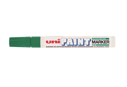 Popisovač UNI PX-20 PAINT Medium  2,2-2,8 mm zelený