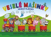 Omalovánka A5 - Veselé mašinky