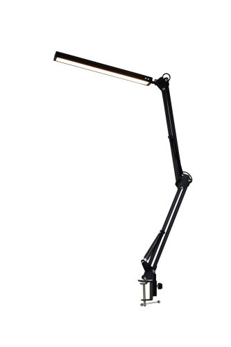 Platinet stolní LED lampa Flexy 10W stmívatelná s klipem, 1 rameno, černá