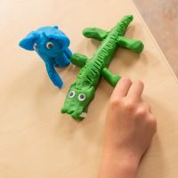 Creall modelovací hmota Super soft, 500 g, modrá (2)