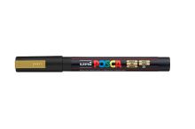 Posca popisovač PC-3M, 0,9 - 1,3 mm, zlatá (25) (9)