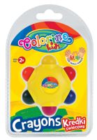 Voskovky STAR  6 barev Colorino Kids 2+ (1)