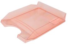 Office Products kancelářský odkladač, A4, PS-PP, transp. červený (2)