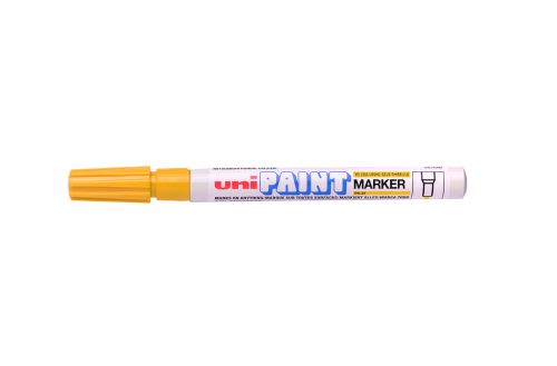 Popisovač UNI PX-21 PAINT Fine 0,8-1,2 mm žlutý