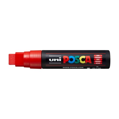 Posca popisovač PC-17K, 15 mm, červená (15)