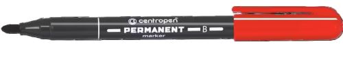Centropen 2836 B PERMANENT červený plast. hrot 2 mm