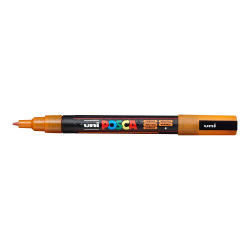 Posca popisovač PC-3ML, 0,9 - 1,3 mm, třpytivě oranžová (L4)