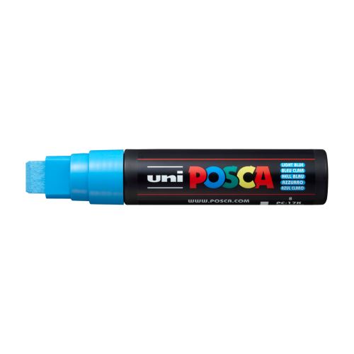 Posca popisovač PC-17K, 15 mm, světle modrá (8)