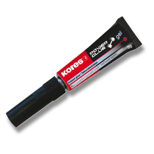 Vteřinové lepidlo Kores Power 3 gr. Glue Gel