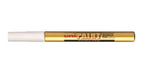 Popisovač UNI PX-203 PAINT 0,8 mm zlatý