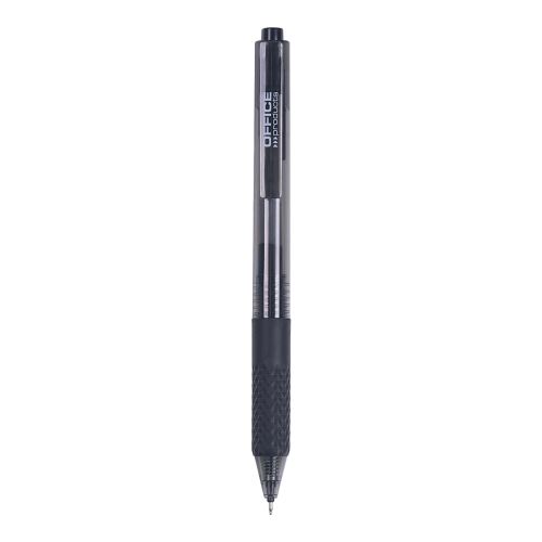 Office Products gelový roller, 0,25 mm, černý