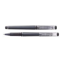 UNI gumovatelné pero s víčkem UF-222, 0,7 mm, černé