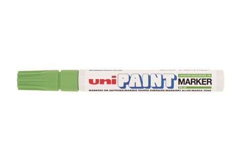 Popisovač UNI PX-20 PAINT Medium  2,2-2,8 mm sv. zelený