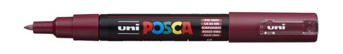 Popisovač POSCA  PC-1M akrylový  0,7 mm, bordó (60)_2
