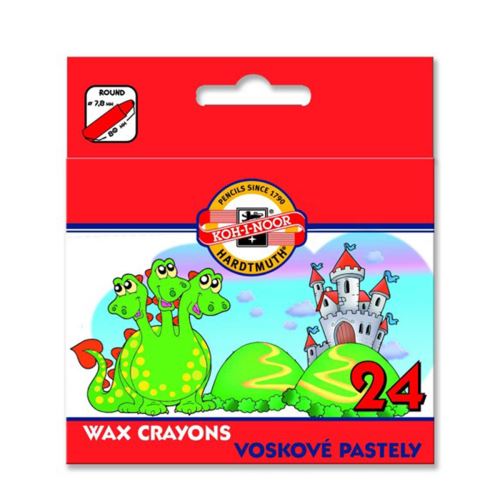 Voskovky 24 barev 8234