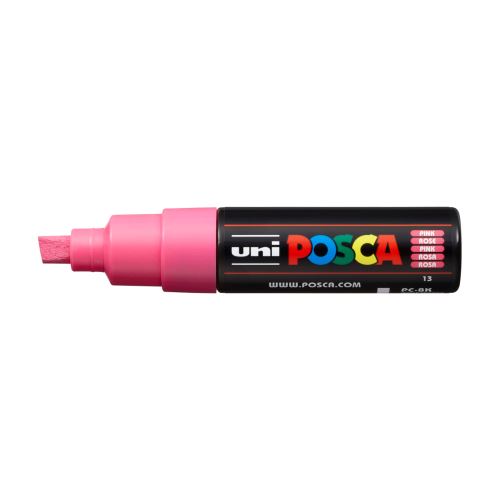 Posca popisovač PC-8K, 8 mm, růžová (13)