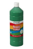 Creall temperová barva, 1000 ml, tmavě zelená (6)