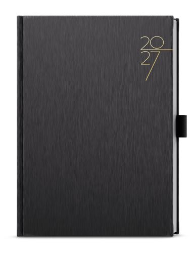 Denní diář - David - ForMen - A5 - Black