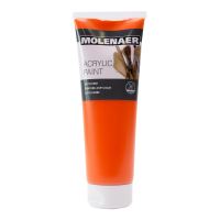 Molenaer akrylová barva Molenaer, 250 ml, oranžová (1)