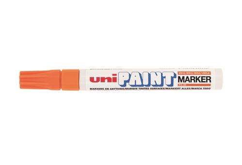 Popisovač UNI PX-20 PAINT Medium  2,2-2,8 mm oranžový