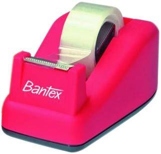 Odvíječ lepící pásky Bantex růžový