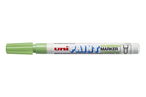 Popisovač UNI PX-21 PAINT Fine 0,8-1,2 mm sv. zelený