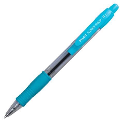 Kuličkové pero Pilot Super Grip F sv. modré hrot 0,7  stopa 0,27 mm