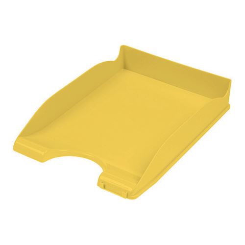 Zásuvka na spisy pastelová žlutá
