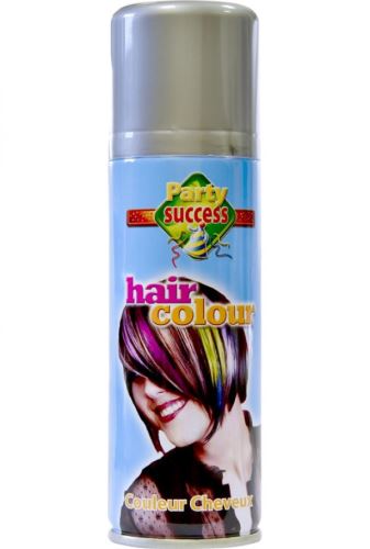 Party Success Hair Colour barevný lak na vlasy STŘÍBRNÝ 125 ml sprej