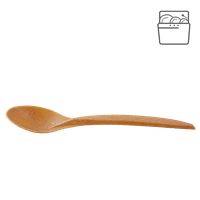 Lžička EKO kompozit dřevo/plast WPC 13,5 cm 100 ks