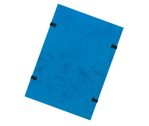Spisové desky s tkanicí A4 modré prešpán
