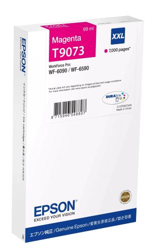 WF-6xxx Ink Cartridge Magenta XXL T9073, originál