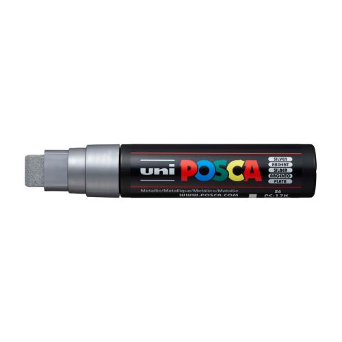 Posca popisovač PC-17K, 15 mm, stříbrná (26)