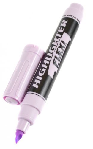 Centropen zvýrazňovač 8542 flexi soft fialový