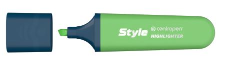 Centropen zvýrazňovač 6252 SOFT ZELENÝ