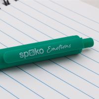 Spoko kuličkové pero - Emotions, modrá náplň, displej, mix barev (4)