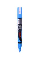 UNI PWE-5M křídový popisovač, 1,8 - 2,5 mm, světle modrý (1)