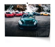 Nástěnný kalendář - Dream Cars - A3 (1)