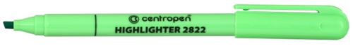 Centropen zvýrazňovač  2822 zelený