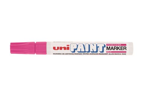 Popisovač UNI PX-20 PAINT Medium  2,2-2,8 mm růžový