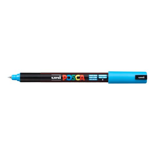 Posca popisovač PC-1MR, 0,7 mm, světle modrá (8)