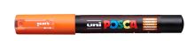 Posca popisovač PC-1M, 0,7 - 1 mm, oranžová (4) (9)
