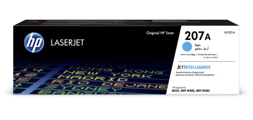 HP 207A Azurový toner, W2211A, original