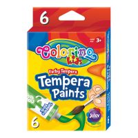 Colorino temperové barvy, tuba, 12 ml, 6 barev