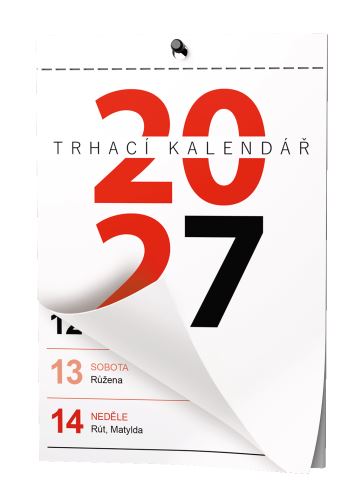 Nástěnný kalendář - Trhací kalendář - A6