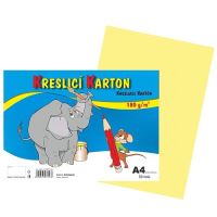 Kreslící karton krémový A4 180gr. / 50 ks