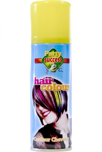 Party Success Hair Colour barevný lak na vlasy ŽLUTÝ 125 ml sprej